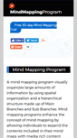Mobile Screenshot of mindmappingprogram.com